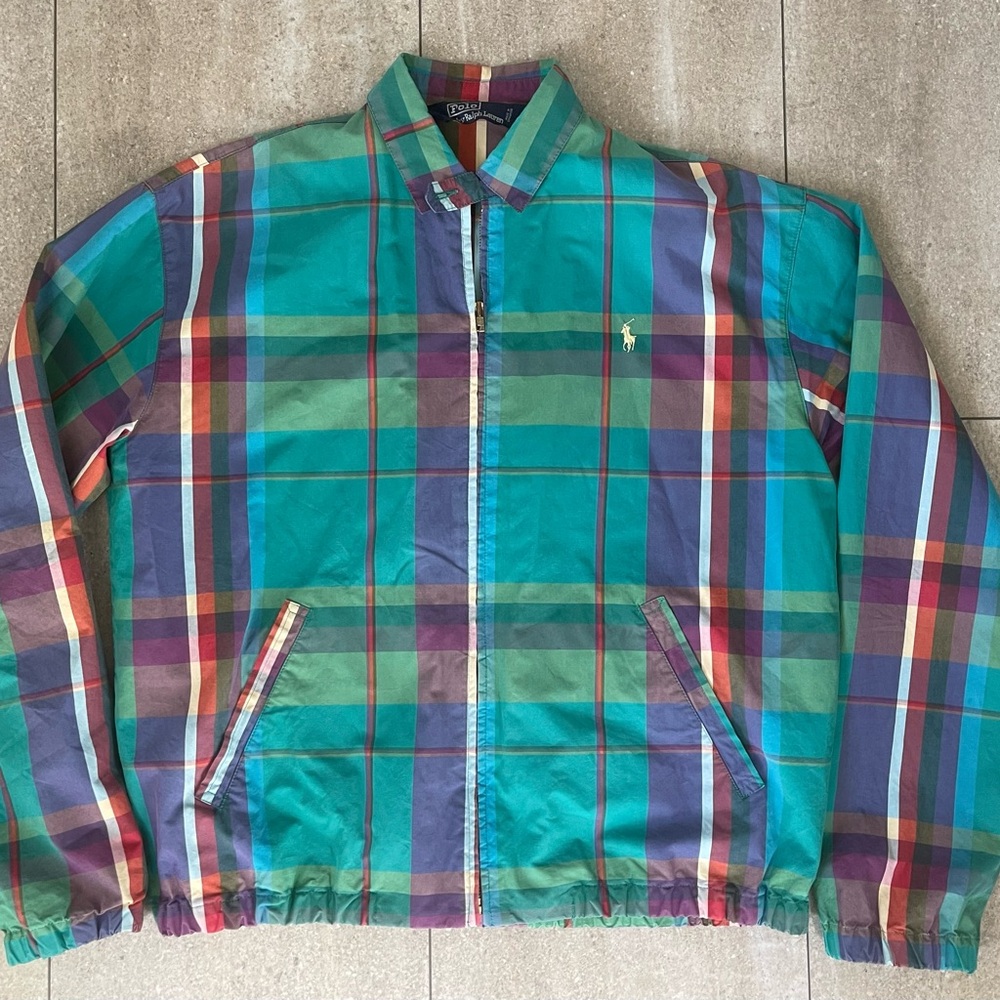***SOLD*** Vintage men’s Polo Ralph Lauren Harrington jacket